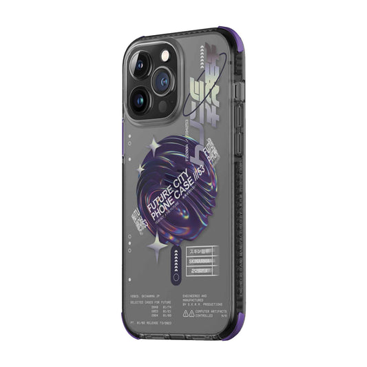 [ONLINE ONLY] Skinarma Shorai with Mag Charge for iPhone 14 - Magsafe Compatible - Purple ( Barcode: 8886461242621 )