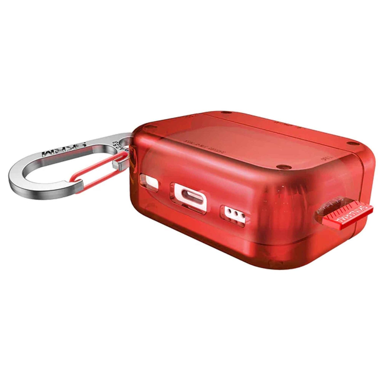 Skinarma Saido Case for Airpods Pro 2 ( 2nd Gen ) - Red (Barcode : 8886461243239 )