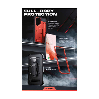 [ONLINE EXCLUSIVE] Supcase Unicorn Beetle PRO for Samsung Galaxy S23 Ultra (Without built-in Screen Protector) - Metallic Red (Barcode : 843439121553 )