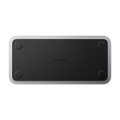 Nomad Base One Max - MagSafe and Apple Watch Charging Base 15W - Silver ( Barcode: 856500011745 ) - Forexengineer -Malaysia- 856500011745