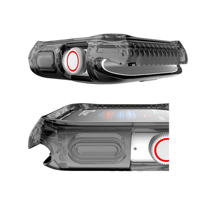 ITSKINS Spectrum Clear Case for Apple Watch ( 45mm - 44mm ) Series 8 - SE2 - 7 - 6 - SE - 5 - 4 - Smoke (Barcode: 4894465190477 )