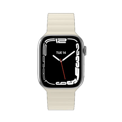 SwitchEasy Skin Silicone Magnetic Watch Band for Apple Watch ALL Ultra & 42/44/45/49MM - Starlight (Barcode: 4895241111396 ) - Forexengineer -Malaysia- 4895241111396