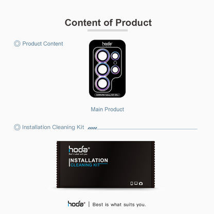 Hoda Sapphire Lens Protector for Samsung S23 - S23+ - S23 Plus (3 pcs lens) - Titanium (Barcode: 4711103547854 ) - Forexengineer -Malaysia- 4711103547854