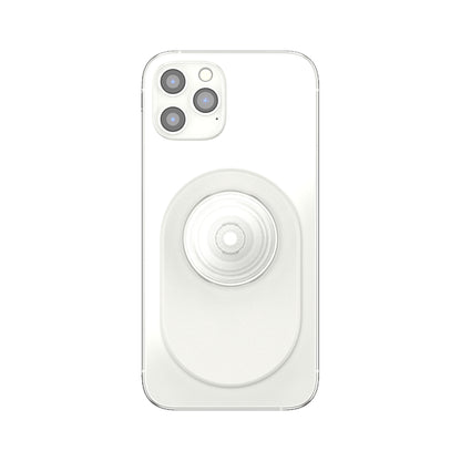 PopSockets Popgrip for Magsafe Magnetic phone grip and stand - Clear White (Barcode : 840173720875 ) - Forexengineer -Malaysia- 840173720875