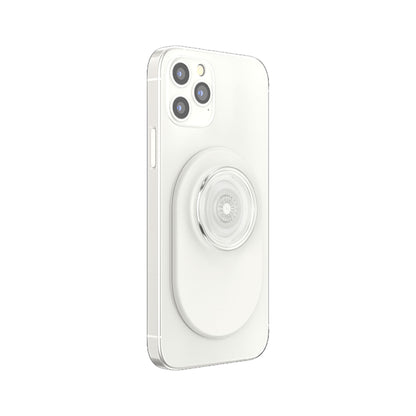 PopSockets Popgrip for Magsafe Magnetic phone grip and stand - Clear White (Barcode : 840173720875 ) - Forexengineer -Malaysia- 840173720875