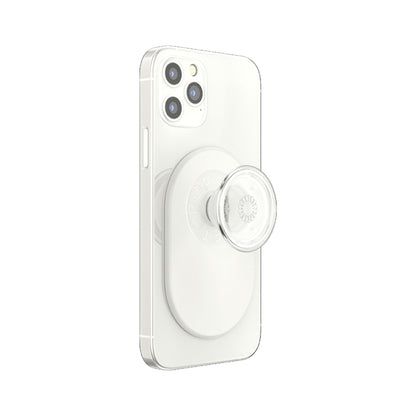 PopSockets Popgrip for Magsafe Magnetic phone grip and stand - Clear White (Barcode : 840173720875 ) - Forexengineer -Malaysia- 840173720875
