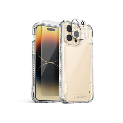 [EXCLUSIVE ONLINE] VRS Design Terra Guard Crystal for iPhone 14 Series with Tempered Glass & Camera Film - Clear - Forexengineer -Malaysia- 8809872461979-8809872461962