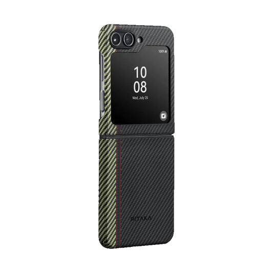 PITAKA MagEZ Case 3 for Samsung Galaxy Z Flip 5 - Forexengineer -Malaysia- 7493554146110-749355414628
