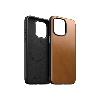 Nomad Modern Leather Case (Not Horween) for iPhone 15 Series - Magsafe Compatible - Forexengineer -Malaysia- 856500016207-856500016153-856500016115-856500016061-856500016191-856500016146-856500016108-856500016054-856500016184-856500016139