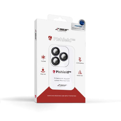 [ONLINE EXCLUSIVE] ZEELOT PIshield Sapphire Titanium Alloy Lens Protector for iPhone 15 Pro Max / 15 Pro - Forexengineer -Malaysia- 4891011517825-4891011517832-4891011517849-4891011517856-4891011517863-4891011517870