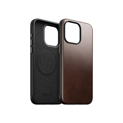 Nomad Modern Horween Leather Case for iPhone 15 / 14 Series - Magsafe Compatible - Forexengineer -Malaysia- 856500016214-856500016160-856500012797-856500016078-856500016177-856500016122-856500012759