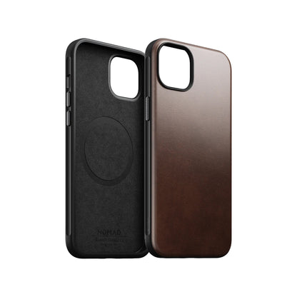 Nomad Modern Horween Leather Case for iPhone 15 / 14 Series - Magsafe Compatible - Forexengineer -Malaysia- 856500016214-856500016160-856500012797-856500016078-856500016177-856500016122-856500012759