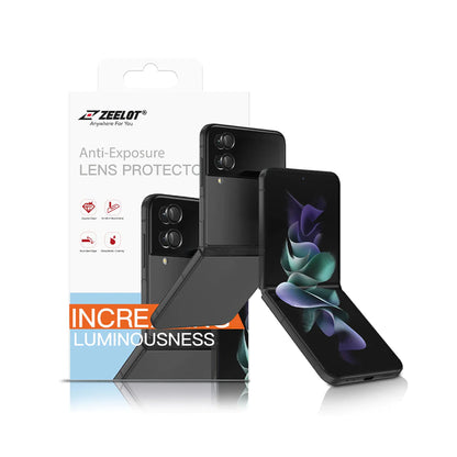 [ONLINE EXCLUSIVE] ZEELOT PIshield Titanium Alloy Lens Protector for Samsung Galaxy Z Flip 5 / Flip 4 - Forexengineer -Malaysia- 4891011517481--4891011517467--4891011517498--4891011517474---4891011516378