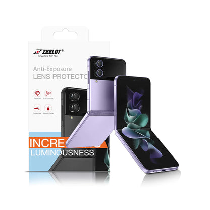 [ONLINE EXCLUSIVE] ZEELOT PIshield Titanium Alloy Lens Protector for Samsung Galaxy Z Flip 5 / Flip 4 - Forexengineer -Malaysia- 4891011517481--4891011517467--4891011517498--4891011517474---4891011516378