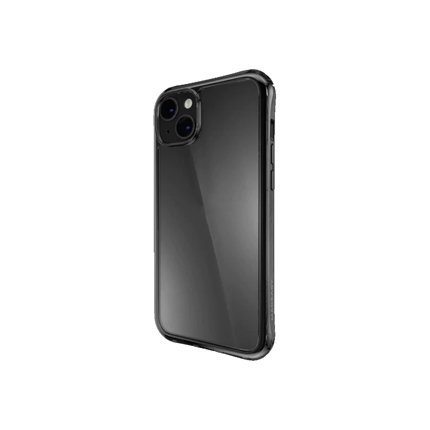 Switcheasy Alos for iPhone 14 Series - Anti-Yellowing Contoured Bumper - Transparent Black