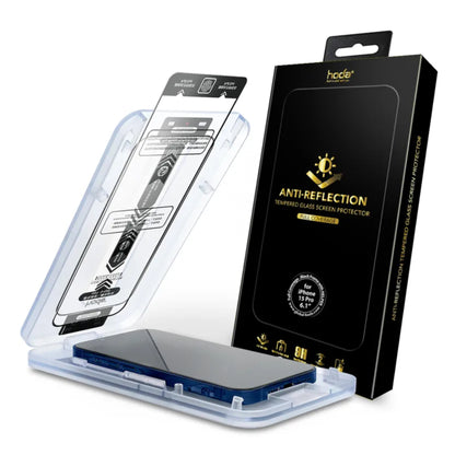 Hoda Anti-Reflection Tempered Glass Screen Protector for iPhone 15 Series ( Dust Free Helper Included ) - Forexengineer -Malaysia- 4711441973537-4711441973520-4711441973513-4711441973506