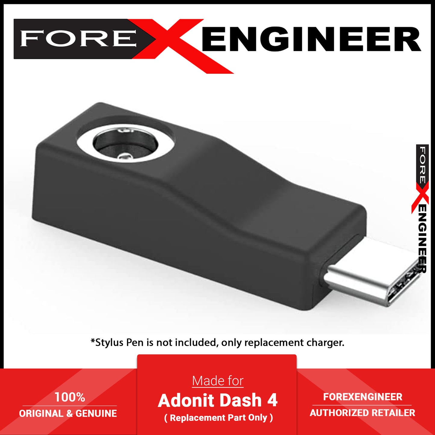 Replacement USB Type C Charger for Adonit Dash 4