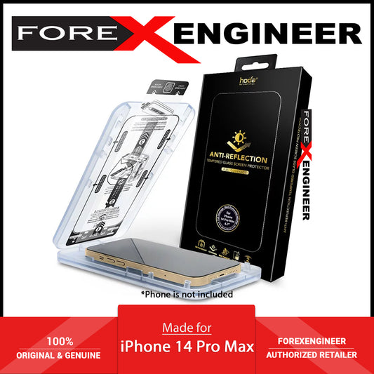 Hoda Anti-Reflection for iPhone 14 Pro Max - with Dust Free Helper - Full Coverage Tempered Glass Screen Protector ( Barcode: 4711103546253 )