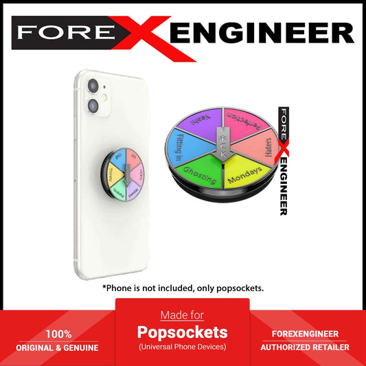 PopSockets PopGrip Luxe Swappable - Enamel Spinner Sass (Barcode : 840173717035 )