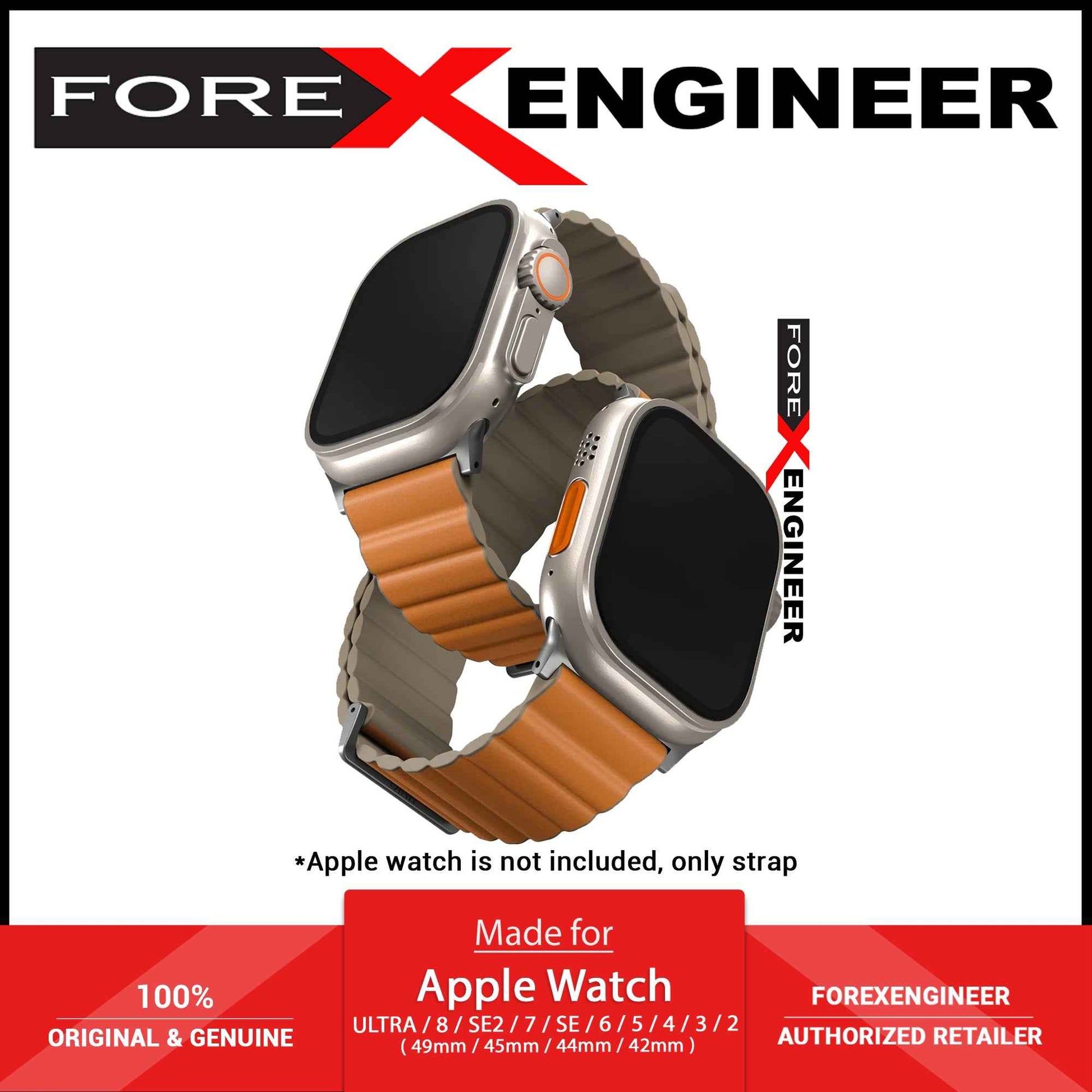 UNIQ Revix Premium Edition for Apple Watch ALL Ultra & 42/44/45/49MM - Saffron ( Barcode: 8886463684306 )