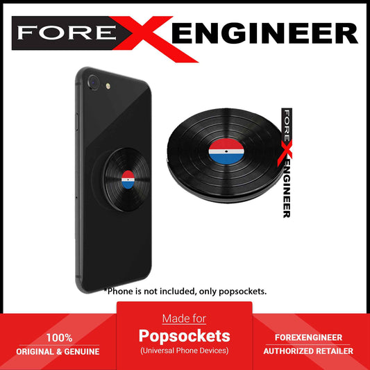 PopSockets PopGrip Luxe Swappable - Backspin Aluminium 45RPM (Barcode : 842978170213 )