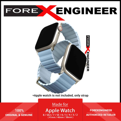 UNIQ Revix Premium Edition for Apple Watch 41mm - 40mm - 38mm ( Series 8 -  SE2 - 7 - SE - 6 - 5 - 4 - 3 - 2 - 1 ) - Arctic ( Barcode: 8886463684269 )