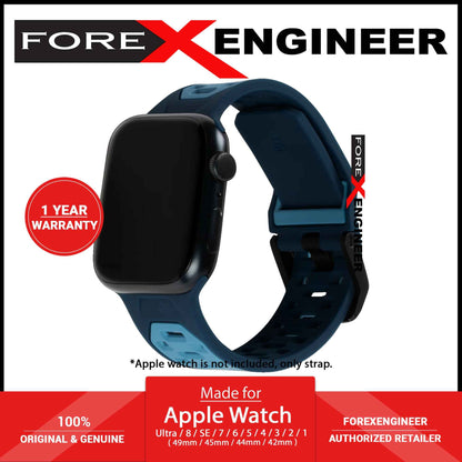 UAG Civilian Silicone Strap 2022 for Apple Watch Ultra 49mm - 45mm - 44mm - 42mm - Mallard