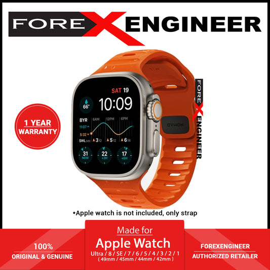 [ONLINE EXCLUSIVE] Nomad Sport Band for Apple Watch Ultra 49mm - 45mm - 44mm - 42mm - Ultra Orange Limited Edition ( Barcode: 355367 old 855848007366 new )