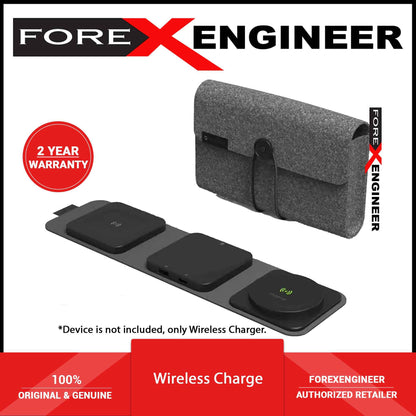 Mophie Snap+ Multi-Device Travel Charger - MagSafe Compatible for iPhone & Android - Black ( Barcode: 840056162839 )