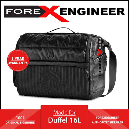 STM Dux Messenger 16L with laptop section up to 15" laptop - 16" MacBooks - Black Camo (Barcode: 810046112991 )