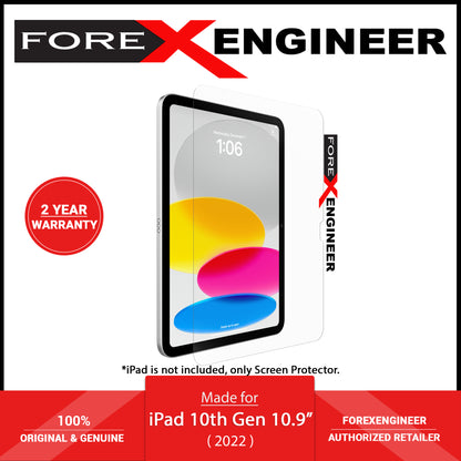 Otterbox Alpha Glass for iPad A16 11th Gen ( 2025 ) / iPad 10.9” 10th Gen ( 2022 ) Screen Protector - Clear ( Barcode: 840262399753 ) - Forexengineer -Malaysia- 840262399753