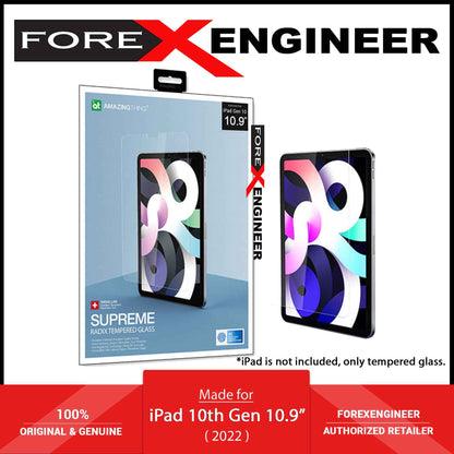 Amazingthing Radix Tempered Glass for iPad A16 11th Gen ( 2025 ) / iPad 10.9” 10th Gen ( 2022 ) - Ultra Clear 0.3mm (Barcode: 4892878076821 )