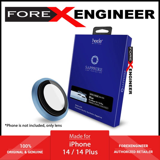 Hoda Sapphire Lens Protector for iPhone 14 - 14 Plus - Blue (3pcs) (Barcode: 4711103546581 )