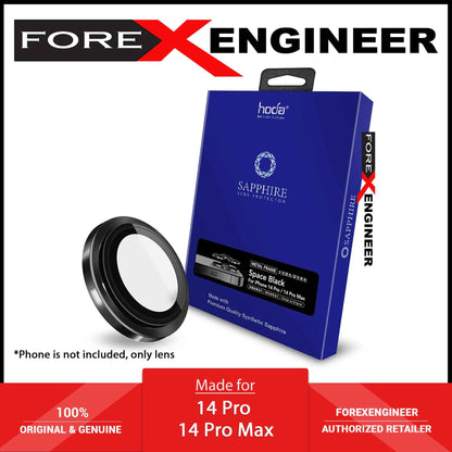 Hoda Sapphire Lens Protector for iPhone 14 Pro - 14 Pro Max - Graphite (3pcs) (Barcode: 4711103546659 )