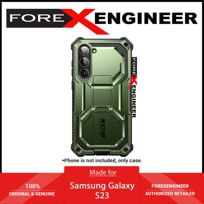 [ONLINE EXCLUSIVE] i-Blason Armorbox Case for Samsung Galaxy S23 ( With 2 Set Build-in Screen Protector ) - Dark Green (Barcode : 843439121270 )