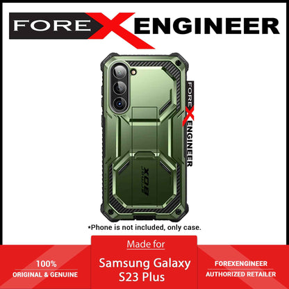 i-Blason Armorbox Case for Samsung Galaxy S23+ - S23 Plus ( With 2 Set Build-in Screen Protector ) - Dark Green