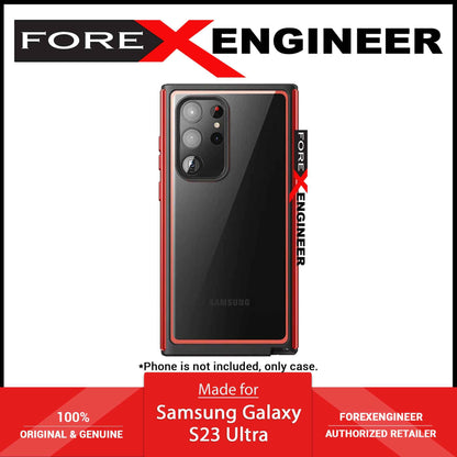 [ONLINE EXCLUSIVE] Supcase Unicorn Beetle Edge XT for Samsung Galaxy S23 Ultra ( With Build-in Screen Protector ) - Metallic Red (Barcode : 843439121607 )