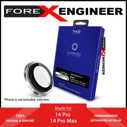 Hoda Sapphire Lens Protector for iPhone 14 Pro - 14 Pro Max - Silver (3pcs) (Barcode: 4711103546642 )