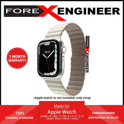 SwitchEasy Skin Silicone Magnetic Watch Band for Apple Watch ALL Ultra & 42/44/45/49MM - Starlight (Barcode: 4895241111396 )