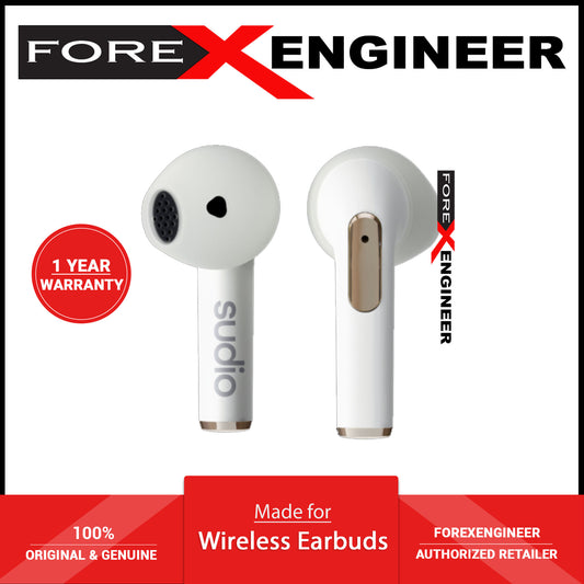 Sudio N2 - True Wireless Earbuds - White (Barcode : 7350071388099 )