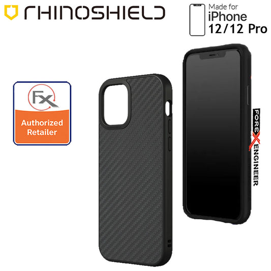 Rhinoshield Solidsuit for iPhone 12 - 12 Pro 5G 6.1" - Carbon Fibre ( Barcode : 4711033720488 )