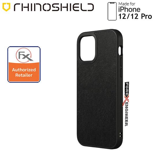 Rhinoshield Solidsuit for iPhone 12 - 12 Pro 5G 6.1" - Leather Black ( Barcode : 4711033720532 )