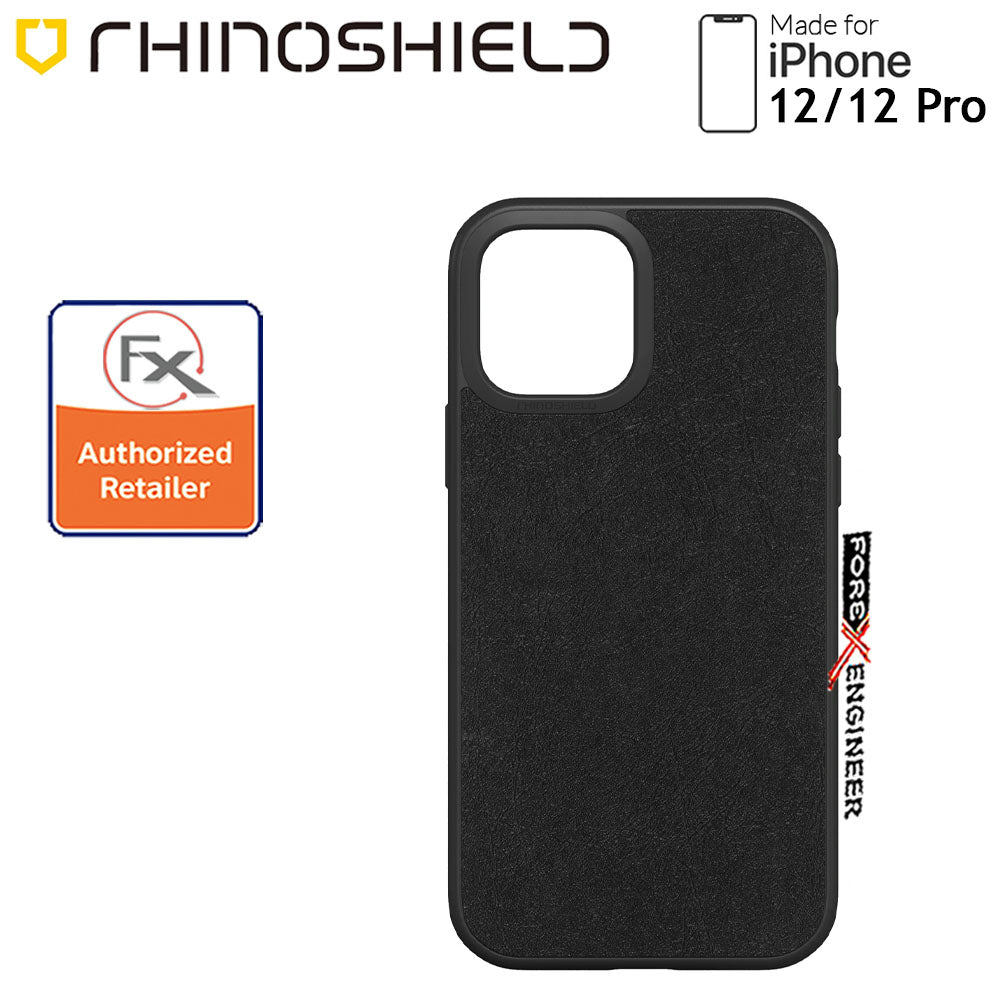 Rhinoshield Solidsuit for iPhone 12 - 12 Pro 5G 6.1" - Leather Black ( Barcode : 4711033720532 )