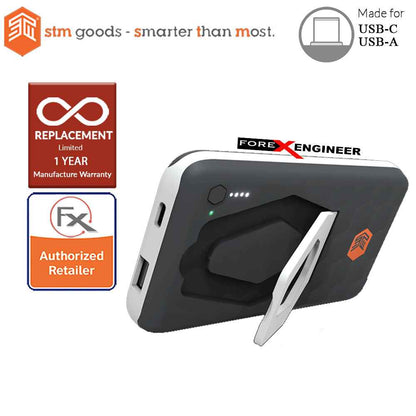 STM PowerKick Wireless Powerbank 10 000 mAh - Grey (Barcode : 810046110010 )