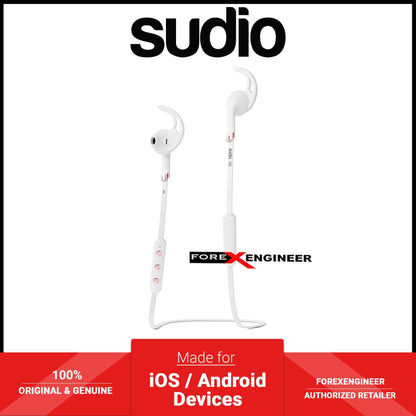 SUDIO TRE Bluetooth In-Ear - White (Barcode: 7350071380970 )
