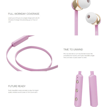 SUDIO VASA Android In-Ear Headphone - Pink