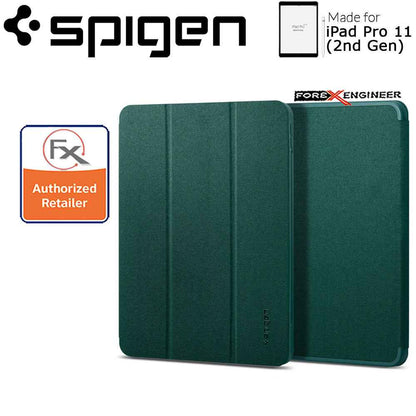 Spigen Case Urban Fit for iPad Pro 11 inch ( 2020 ) 2nd Gen - Military Green ( Barcode : 8809685629931 )