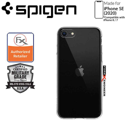 Spigen Crystal Flex for iPhone SE 2nd Gen ( 2020 ) Compatible with iPhone 8 - 7 - Crystal Clear Color ( Barcode: 8809685627364 )