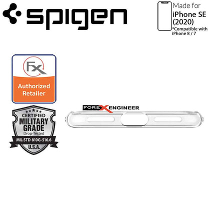 Spigen Crystal Flex for iPhone SE 2nd Gen ( 2020 ) Compatible with iPhone 8 - 7 - Crystal Clear Color ( Barcode: 8809685627364 )