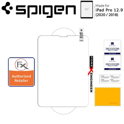 Spigen GLAStR Premium Tempered Glass Screen Protector for iPad Pro 12.9" ( 2020 ) 4th Gen - Compatible with iPad Pro 12.9 inch ( 2018 ) 3rd Gen ( Barcode: 8809640250361 )